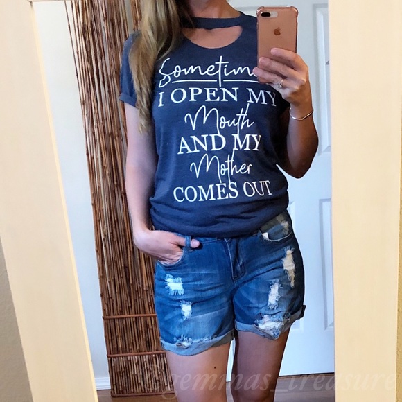 SALE | Keyhole Neckine || Sometimes My Mother - Picture 3 of 3